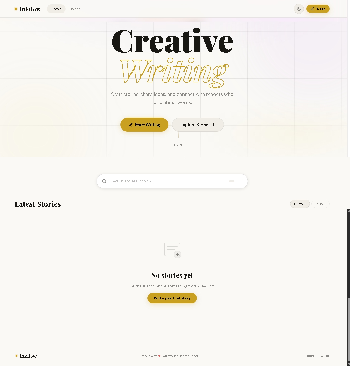 Inkflow project preview