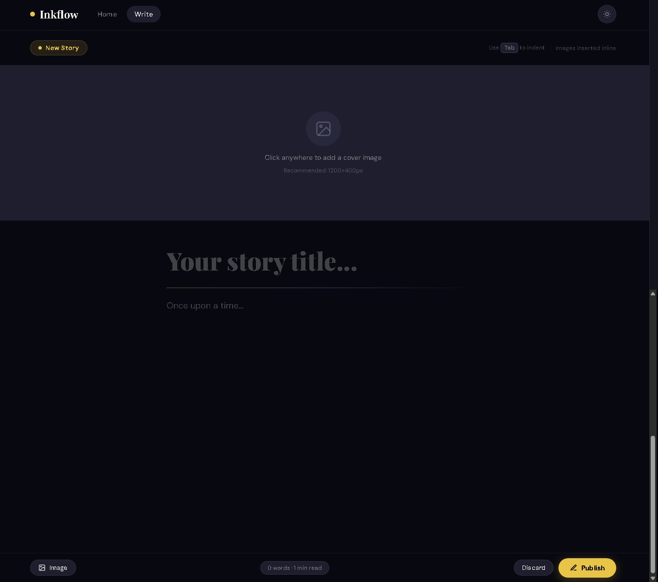 Inkflow Story Editor