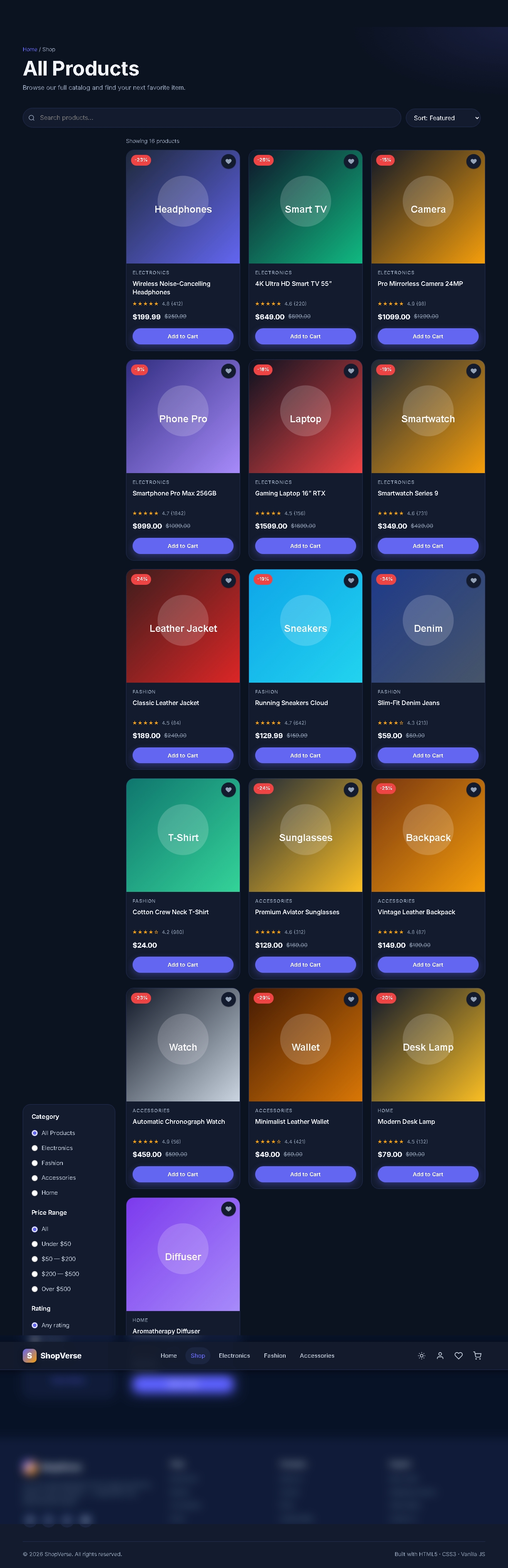 ShopVerse project preview