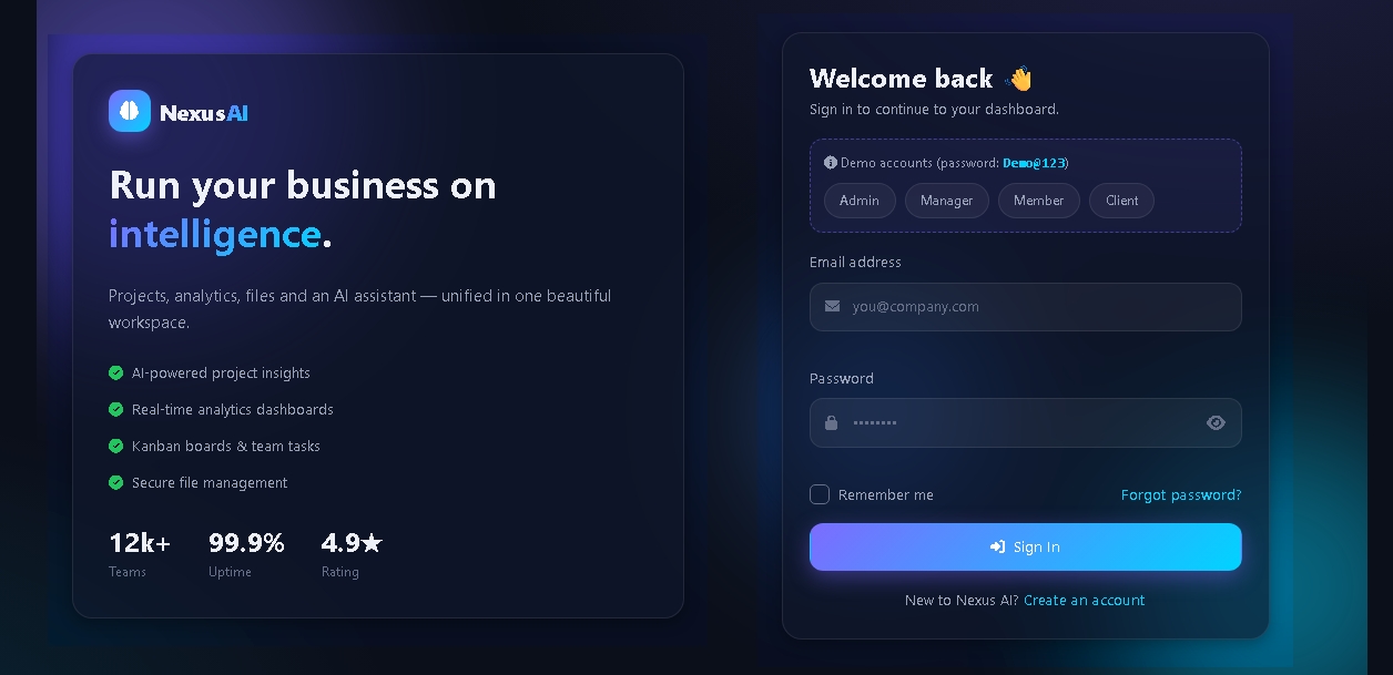 Nexus AI project preview
